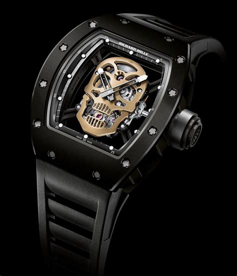 richard mille black skull watch price|richard mille black skeleton price.